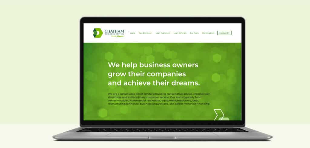 Chatham Business Capital Webpage