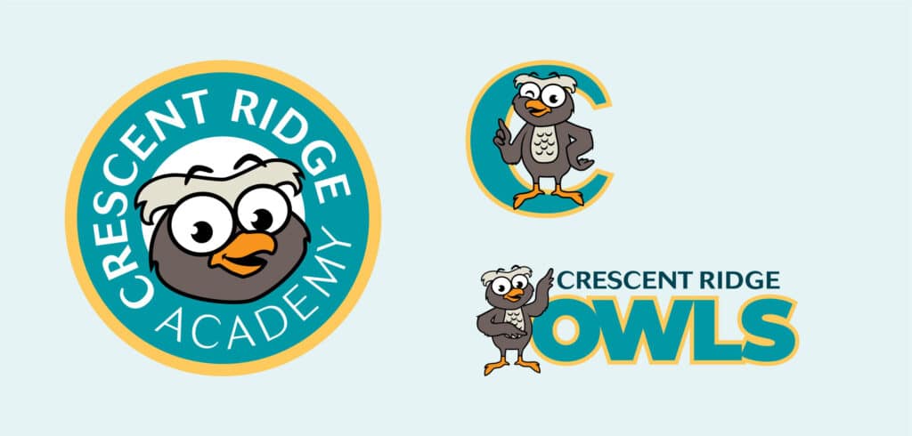 Crescent Ridge Academy Logos